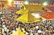 Gold crown missing from Sabarimala Temple, fake one found during stock verification